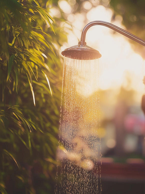 Outdoor shower